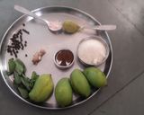 આમ પન્ના વિથ ફુદિના (Aam Panna with mint recipe In Gujarati) રેસીપી સ્ટેપ1ફોટો