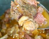 Hình bước làm 3 của món Bò kho móng giò heo