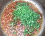 A picture of step 3 of Aalu methi ka salan with chupri roti🥔🥦🌶.