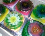Foto langkah ke 5 dari resep Puding art(versi cup besar).