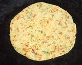 A picture of step 4 of Mixed vegetable paratha.
