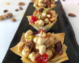 ક્રિસ્પી નટી કપ(Crispy nutty cup recipe in Gujarati) રેસીપી સ્ટેપ6ફોટો