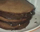Foto langkah ke 3 dari resep Pancake coklat.