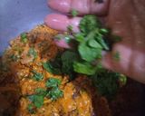 A picture of step 8 of Kache chicken ki biryani.