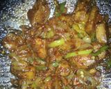 A picture of step 6 of Devilled Fish.