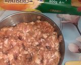 Pas rețetă Plăcintă cu carne 2 fotografie