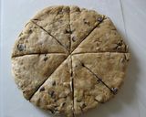A picture of step 9 of Chocolate Coffee Scones.
