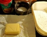 A picture of step 1 of Homemade pound cake with buttercream frosting😍🎂.