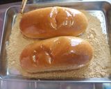 A picture of step 4 of Nostalgic School Lunch Fried Bread.
