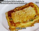 A picture of step 4 of EGG cheese Toast.