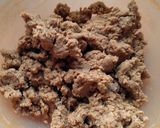 A picture of step 2 of Vickys Pumpkin Pancakes & Cinnamon Crumble Topping, GF DF EF SF.