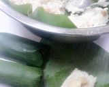 A picture of step 3 of Kanya's Banana with Sticky Rice / Khao Tom Pad.