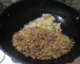 A picture of step 8 of Tuvar stuffed kachori.