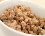 A picture of step 2 of Burdock Root and Tofu Soboro.