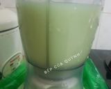 Hình bước làm 2 của món Sữa cốm, điều, lá dứa