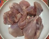 A picture of step 1 of Malaysian Chicken fry (Ayam goreng).