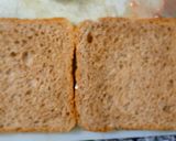 A picture of step 2 of Masala toast.