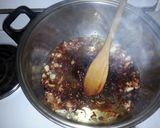 A picture of step 3 of Vietnamese braised pork belly & egg.