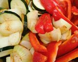 Csirkecomb, vele sült zöldségekkel recept fázis 1 fotója