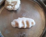 A picture of step 2 of Ukdiche Modak.
