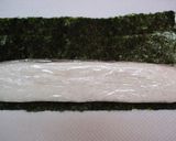 A picture of step 2 of 'Lil Ghost Sushi Rolls For Halloween.