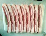 A picture of step 2 of Bacon wrapped pork tenderloin.