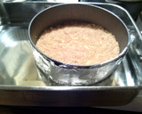A picture of step 5 of sunshines caramel apple cheesecake.