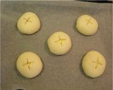 A picture of step 6 of Fluffy Egg Salad Rolls in a Bread Machine.