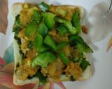 A picture of step 11 of Chatpate sandwich.