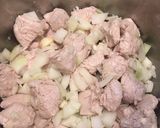 Francia pulykabecsinált (Blanquette de dinde) recept fázis 2 fotója
