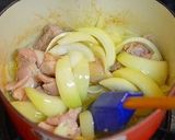 A picture of step 4 of Chicken Tomato Stew with Oregano.