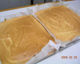 A picture of step 4 of Foolproof! Chiffon Roll Cake.