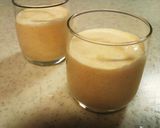 A picture of step 3 of Light Autumn Mousse with lots of Persimmons.