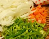 A picture of step 1 of Cream Sauce Filled Pan-Fried Spring Rolls.