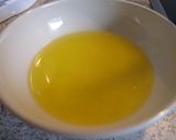 A picture of step 1 of Hollandaise Sauce for Asparagus.