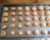 A picture of step 8 of Peanut butter cookies.