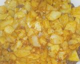 A picture of step 12 of Black Chickpea & Potato Chaat.