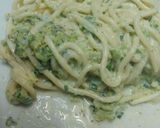 Foto del paso 4 de la receta: FIDEOS CON BRÓCOLI Y CREMA 🥦