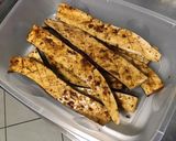 Une image de l'étape 5 de Aubergines chinoises marinées grillées.