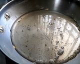 A picture of step 5 of Ghee mysore pak.