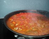 A picture of step 3 of Slow Cooker Sausages and Lentils Casserole.