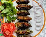 A picture of step 12 of Bharwa Karela (Stuffed Bitter Gourd).