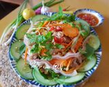 Hình bước làm 8 của món Gỏi tai mui