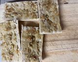 Une image de l'étape 2 de Garlic bread ou pain à l’ail à l’air fryer.