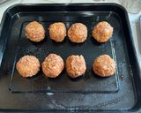 A picture of step 1 of Fettuccine Alfredo with Italian Meatballs & Mushrooms.