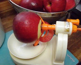 A picture of step 2 of Apple Jam (with Jonathan Apples).