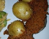 A picture of step 8 of Parmesan Garlic Roasted Baby Potatoes.