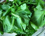 A picture of step 1 of Easy Microwave Spinach and Shio-kombu Side Dish.