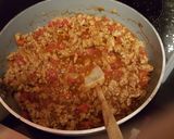 A picture of step 4 of Sloppy Joe with a Bite.