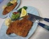 A picture of step 9 of Baked Milanese-Style Crispy Cutlets.